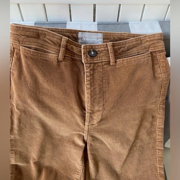 Everlane, Corduroy, Wide Leg Pant in Toasted Coconut! - Picture 9 of 10